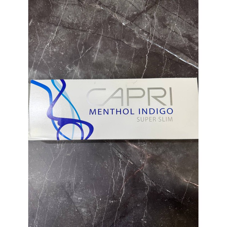 Capri Menthol Indigo 100's США (Блок)