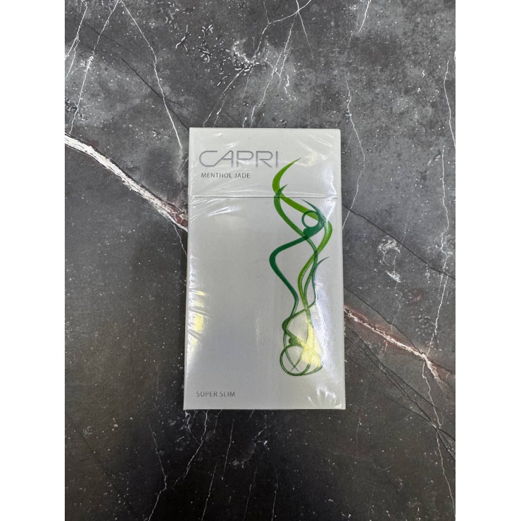 CAPRI Menthol Jade 100'S США (Пачка) CAPRI Menthol Jade 100'S США (Пачка)