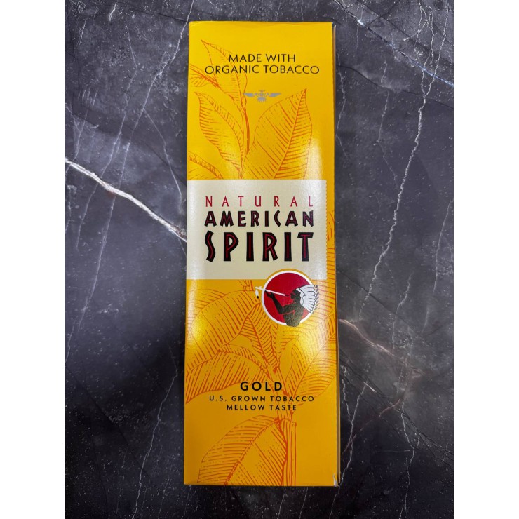 AMERICAN SPIRIT Gold U.S. Grown Tobacco Mellow Taste США (Блок)
