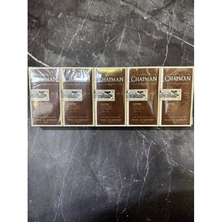 Сигареты Chapman Coffee: Немецкое качество с изысканным кофейным ароматом