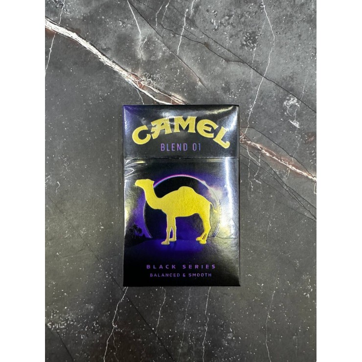 CAMEL BLEND 01 BLACK SERIES BALANCED SMOOTH США (Пачка)