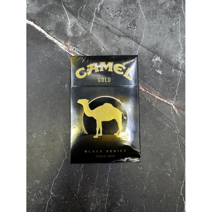 CAMEL GOLD BLACK SERIES SINCE 1913 США (Пачка)