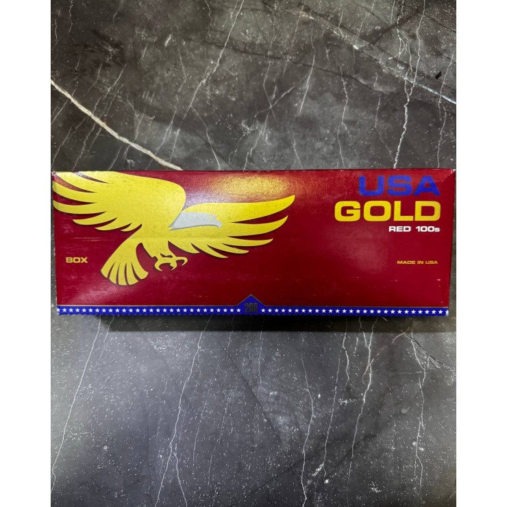 USA GOLD RED 100S BOX США (Блок)