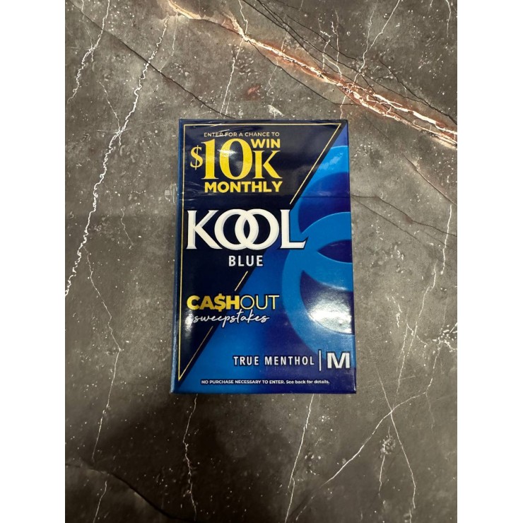 KOOL BLUE BOX TRUE MENTHOL США (Пачка)