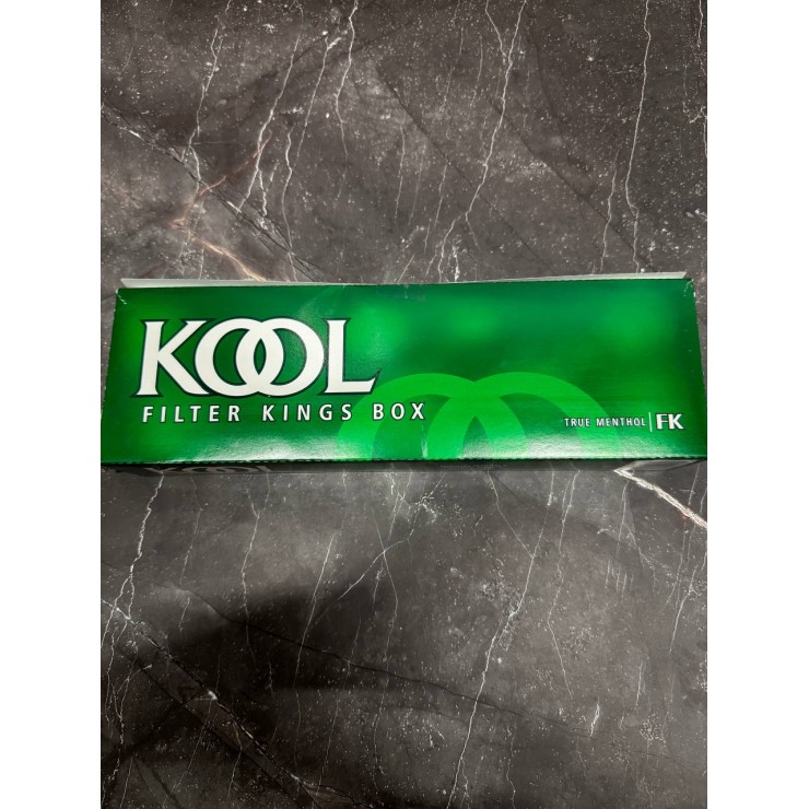 KOOL FILTERS KINGS BOX TRUE MENTHOL США (Блок)