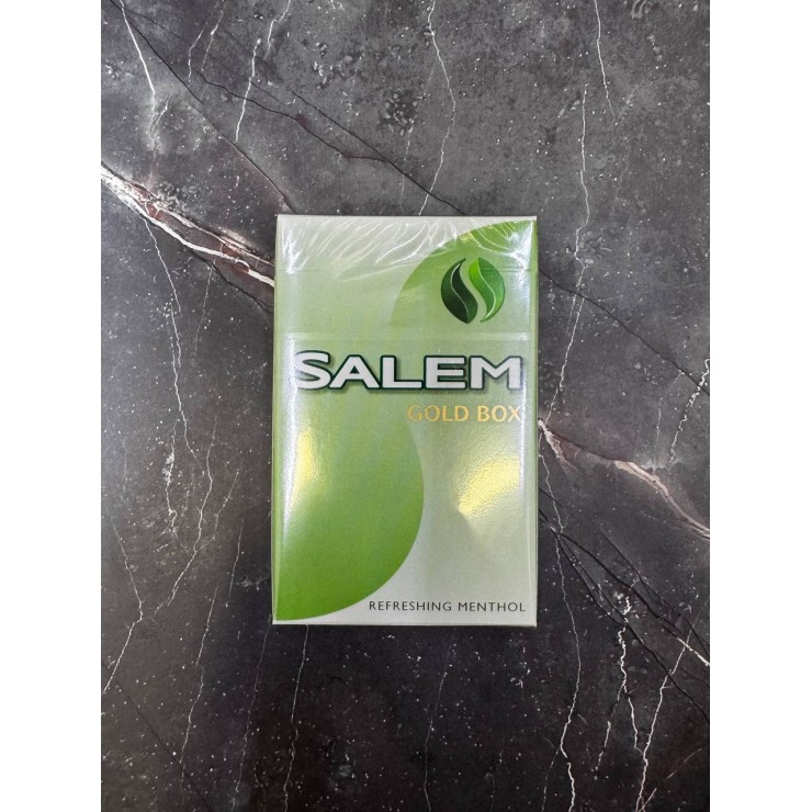 SALEM Gold Box Refreshing menthol США (Пачка)