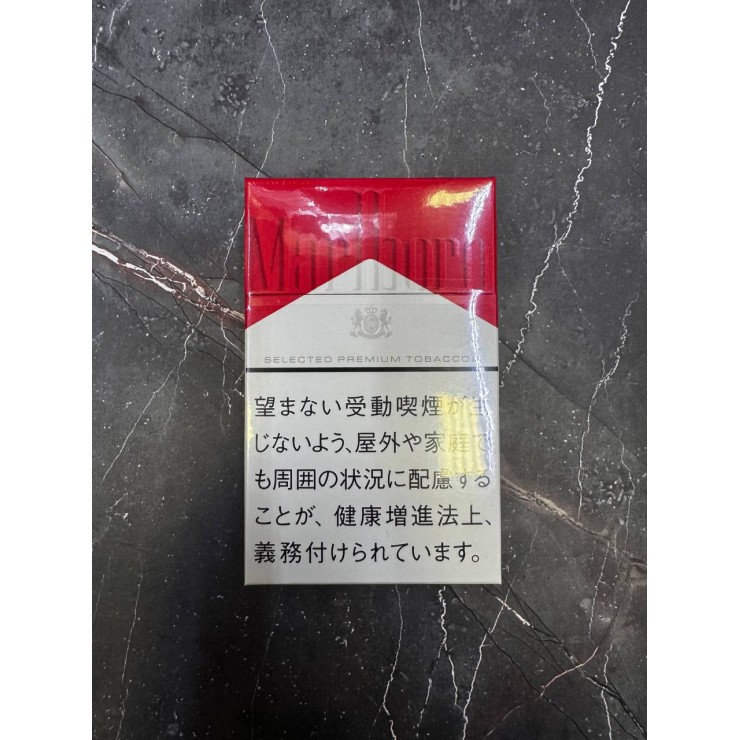 MARLBORO RED JAPAN DUTY FREE ТВЁРДАЯ УПАКОВКА (Пачка)
