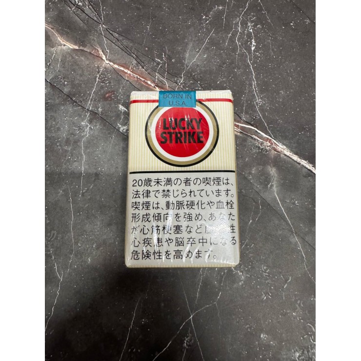 Сигареты LUCKY STRIKE FILTERS SOFT PACK JAPAN DUTY FREE (Пачка)