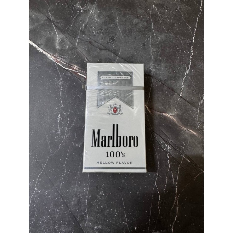 MARLBORO SILVER 100S MELLOW FLAVOR США (Пачка)