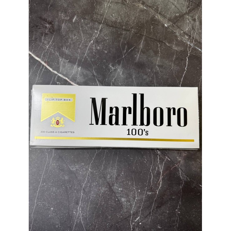 MARLBORO GOLD 100S SMOOTH ORIGINAL FLAVOR США (Блок)