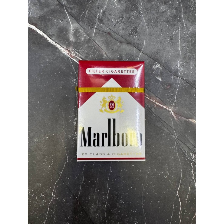 MARLBORO RED 20 CLASS A FILTER CIGARETTES США (Пачка)