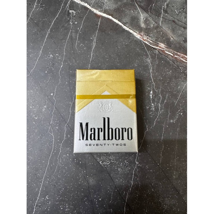 MARLBORO GOLD 72mm SEVENTY TWOS США (Пачка)