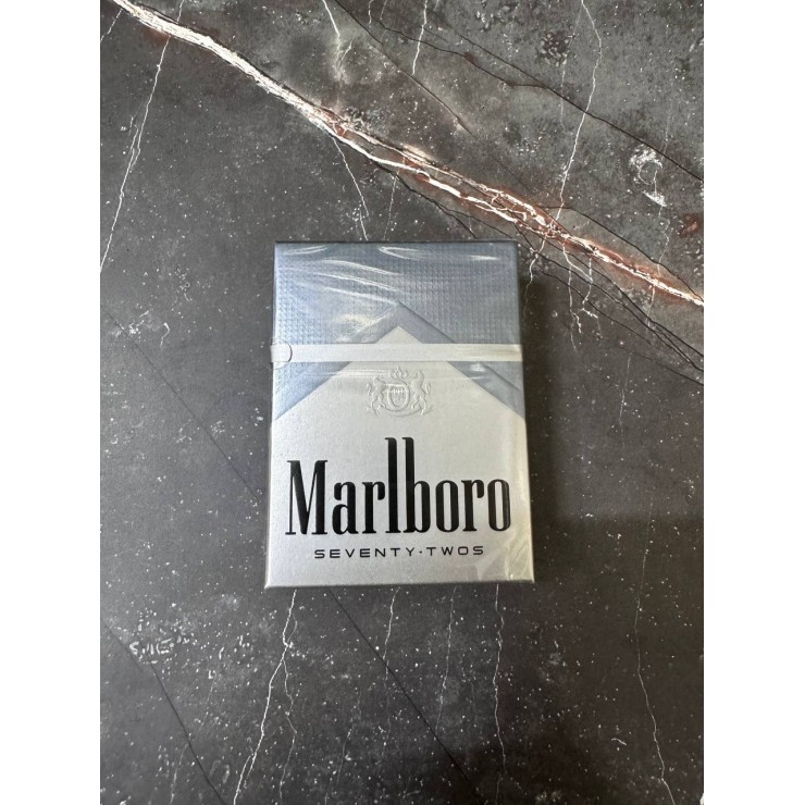 MARLBORO SILVER 72mm SEVENTY TWOS США (Пачка)