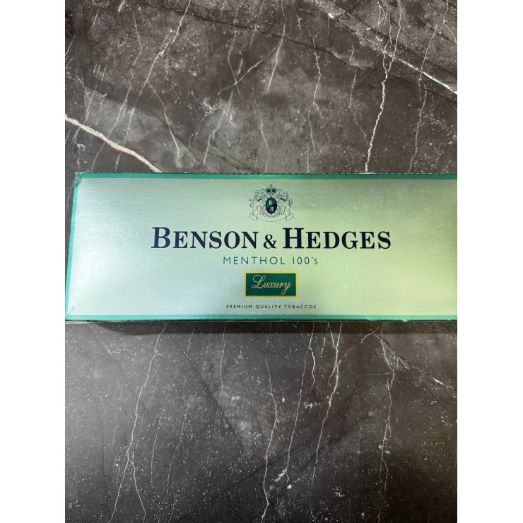 Benson & Hedges Menthol 100's Luxury США (Блок)