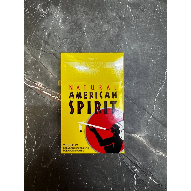 American Spirit Mellow Taste Natural Tobacco Yellow США (Пачка)
