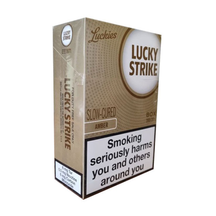 Lucky Strike Slow Cured Amber (EU)