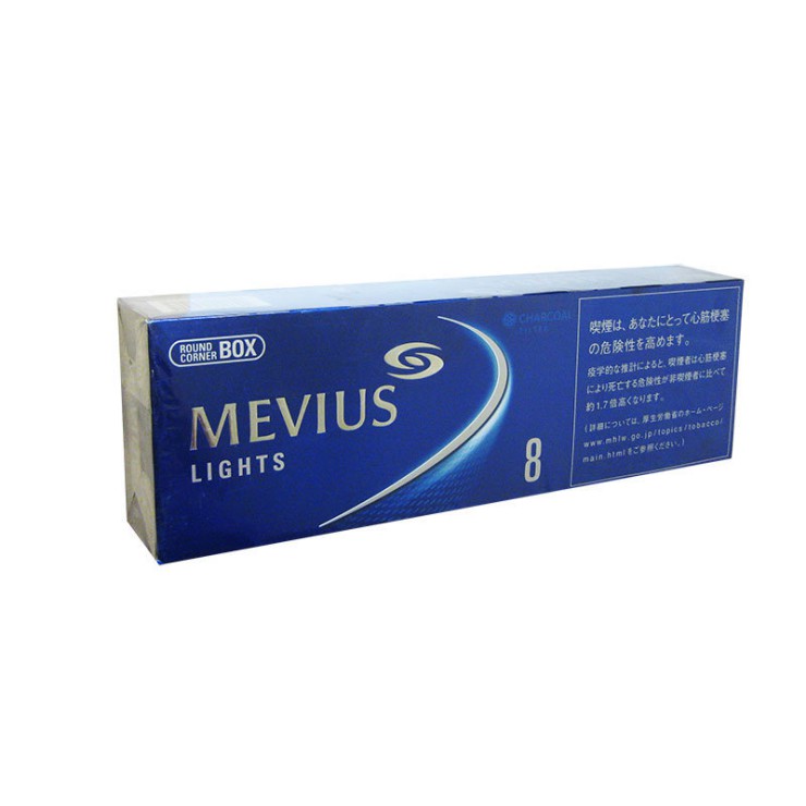 Mevius Lights 8 Round BOX (Япония)