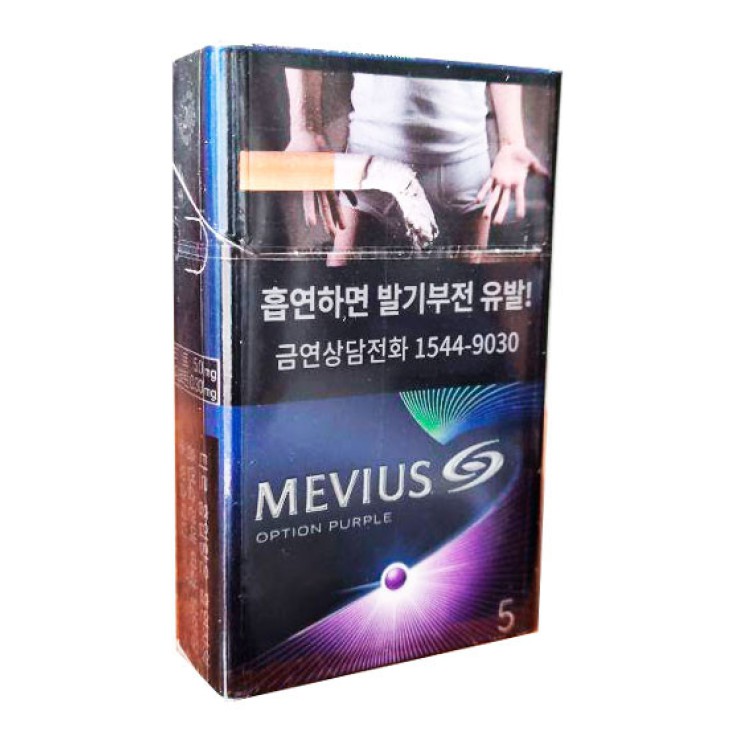 Mevius Option Blue Purple 5 (Korea Duty Free)