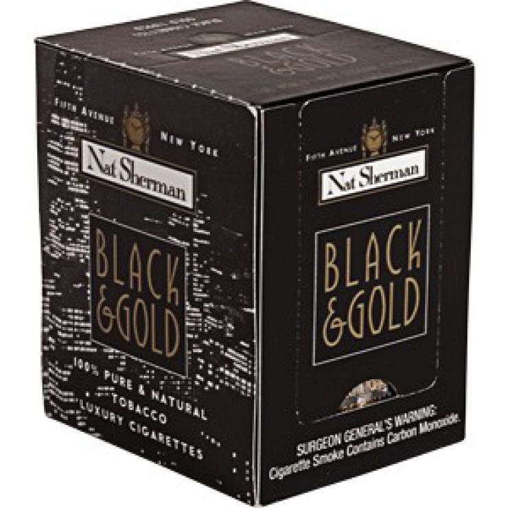 Nat Sherman Black&Gold