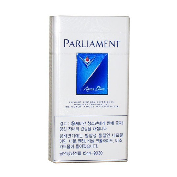 Parliament Aqua Blue 100'S (Южная Корея)
